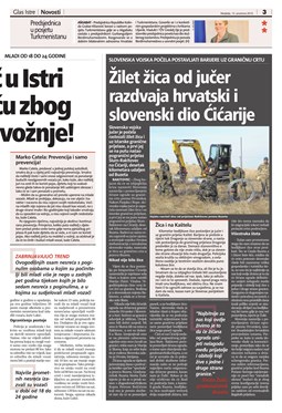 Glas Istre: nedjelja, 13. prosinac 2015. - stranica 3