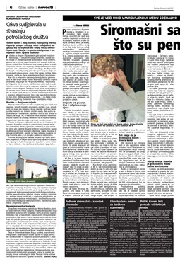 Glas Istre: subota, 30. prosinac 2006. - stranica 6
