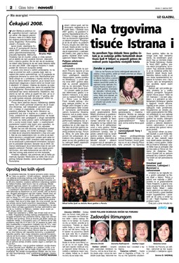 Glas Istre: utorak, 2. siječanj 2007. - stranica 2
