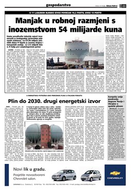 Glas Istre: četvrtak, 5. siječanj 2006. - stranica 23