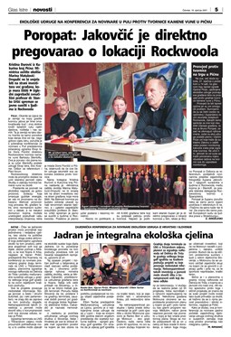 Glas Istre: četvrtak, 18. siječanj 2007. - stranica 4