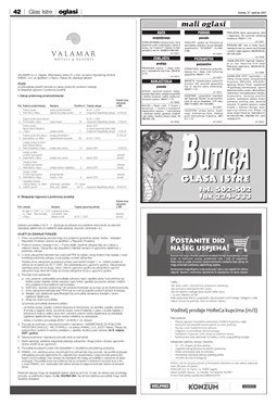 Glas Istre: subota, 27. siječanj 2007. - stranica 41