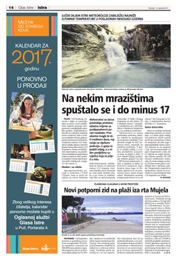 Glas Istre: četvrtak, 12. siječanj 2017. - stranica 13