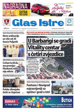Glas Istre: četvrtak, 9. ožujak 2017.