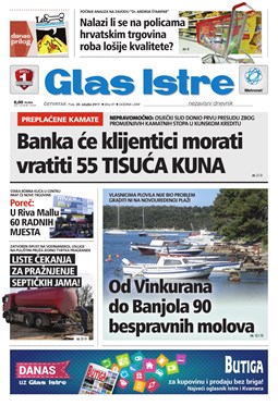 Glas Istre: četvrtak, 30. ožujak 2017.