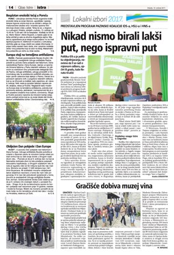 Glas Istre: srijeda, 10. svibanj 2017. - stranica 14