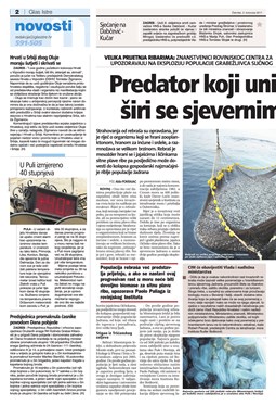 Glas Istre: četvrtak, 3. kolovoz 2017.