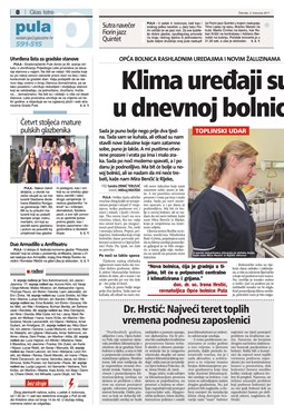 Glas Istre: četvrtak, 3. kolovoz 2017. - stranica 8