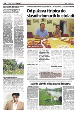 Glas Istre: četvrtak, 3. kolovoz 2017. - stranica 18