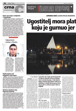 Glas Istre: četvrtak, 3. kolovoz 2017. - stranica 20