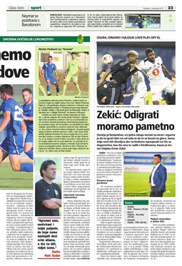 Glas Istre: četvrtak, 3. kolovoz 2017. - stranica 23