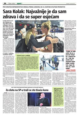 Glas Istre: četvrtak, 3. kolovoz 2017. - stranica 26