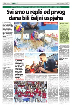 Glas Istre: četvrtak, 3. kolovoz 2017. - stranica 27