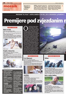 Glas Istre: četvrtak, 3. kolovoz 2017. - stranica 30
