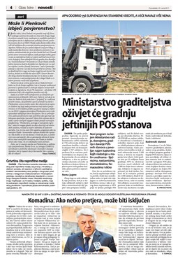 Glas Istre: ponedjeljak, 25. rujan 2017. - stranica 4