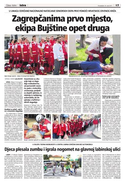 Glas Istre: ponedjeljak, 25. rujan 2017. - stranica 17