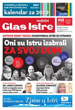 Glas Istre: nedjelja, 2. prosinac 2018.