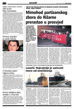 Glas Istre: petak, 27. siječanj 2006.