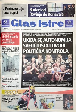 Glas Istre: ponedjeljak, 24. siječanj 2011.