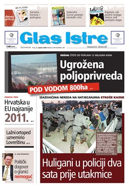 Glas Istre: četvrtak, 5. veljača 2009.