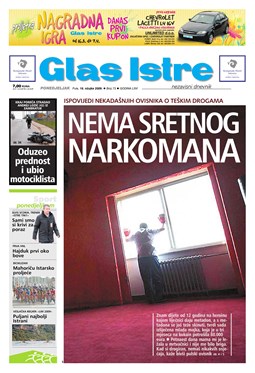 Glas Istre: ponedjeljak, 16. ožujak 2009.