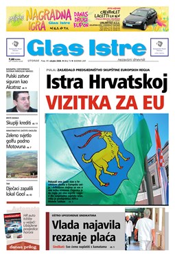 Glas Istre: utorak, 17. ožujak 2009.