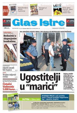 Glas Istre: četvrtak, 27. kolovoz 2009.