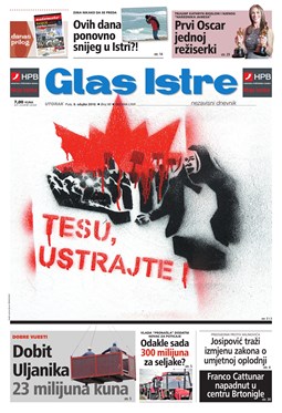 Glas Istre: utorak, 9. ožujak 2010.