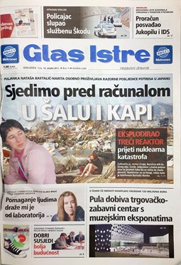 Glas Istre: srijeda, 16. ožujak 2011.
