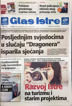 Glas Istre: utorak, 29. ožujak 2011.