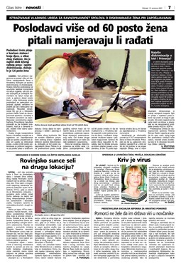 Glas Istre: četvrtak, 13. prosinac 2007. - stranica 6