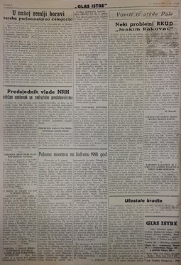 Glas Istre: subota, 31. siječanj 1953. - stranica 6
