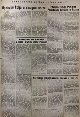 Glas Istre: subota, 14. veljača 1953. - stranica 3