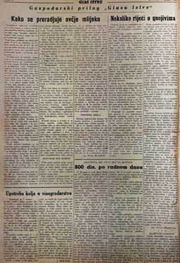 Glas Istre: subota, 14. veljača 1953. - stranica 3