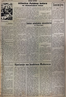 Glas Istre: subota, 14. veljača 1953. - stranica 5