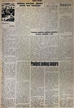 Glas Istre: subota, 28. veljača 1953. - stranica 4
