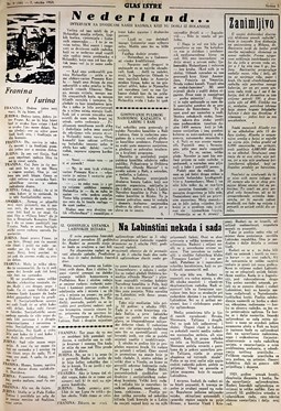 Glas Istre: subota, 7. ožujak 1953. - stranica 5