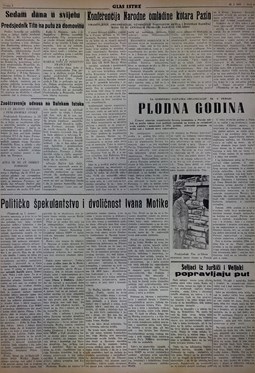 Glas Istre: petak, 28. siječanj 1955.