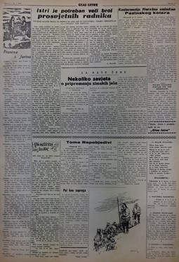 Glas Istre: petak, 28. siječanj 1955. - stranica 3