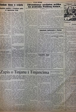 Glas Istre: petak, 7. siječanj 1955.