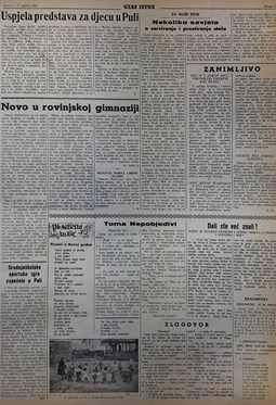 Glas Istre: petak, 7. siječanj 1955. - stranica 3