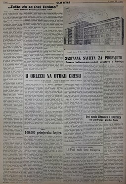 Glas Istre: petak, 25. veljača 1955. - stranica 3