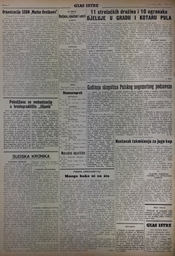 Glas Istre: petak, 18. ožujak 1955. - stranica 6