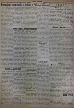 Glas Istre: petak, 25. ožujak 1955. - stranica 6