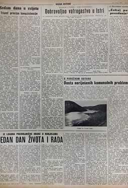 Glas Istre: petak, 29. travanj 1955.