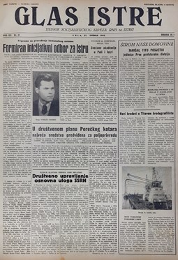 Glas Istre: petak, 27. svibanj 1955.