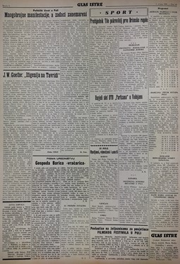 Glas Istre: petak, 1. srpanj 1955. - stranica 6