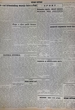 Glas Istre: ponedjeljak, 11. srpanj 1955. - stranica 6