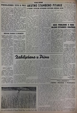 Glas Istre: petak, 12. kolovoz 1955. - stranica 2