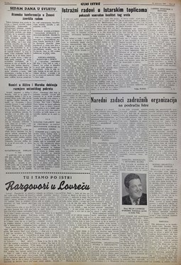 Glas Istre: petak, 26. kolovoz 1955.
